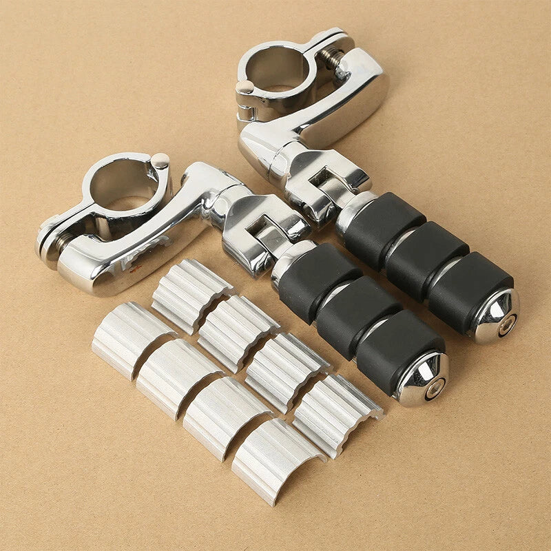 Highway Footpegs Set of 4 for Harley Softail Touring Glide