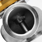 Universal 40mm Turbo V-Band Wastegate Bypass Exhaust + Spring Gold