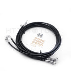 Ape Cable Kit for Harley Touring ABS Models (2014–2020) - Black Nylon 14" 15" 16"
