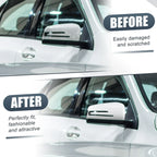 Right Mirror Cover Cap White for Mercedes Benz A Class B Class C Class (2012-2019)