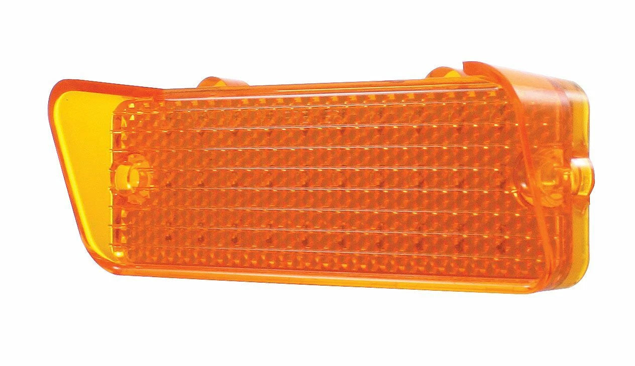 LED Turn Signal Parking Lights Amber Lens Pair for 1966 Chevy Impala