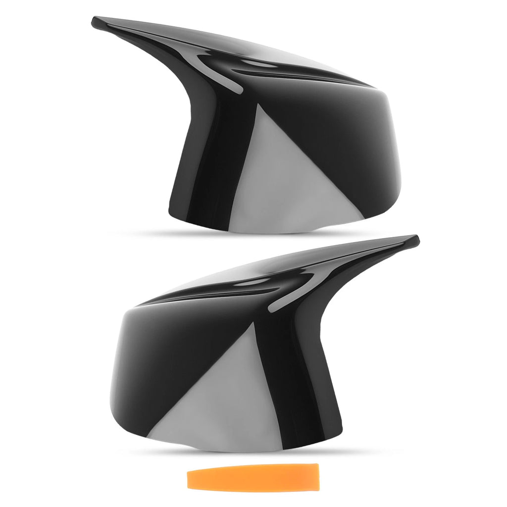 Side Mirror Cover Caps for Infiniti Q50 Q60 Q70 (2014–2022) 963734GA0H ABS Pair