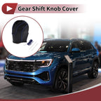 1 Pc Gear Shift Knob Cover for Volkswagen Taos (2022–2023) Black Blue