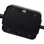 Trailer Light Converter European Round 7-Pin to 4-Way Flat Connector