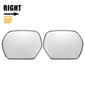 Pair Heated White Mirror Glass for Honda Odyssey (2010–2013)