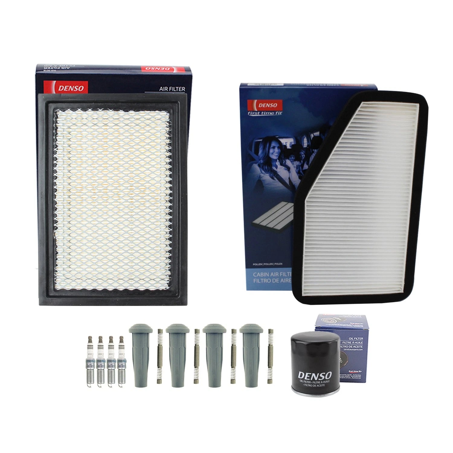 Tune Up Kit with 4 NGK Spark Plugs & Boot for Escape Tribute Mariner (2001–2012)