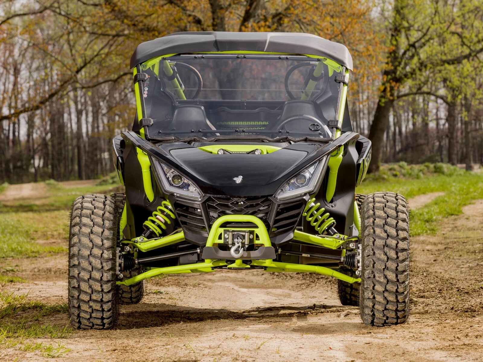 Scratch-Resistant Full Windshield for Segway Villain (2023–2023)