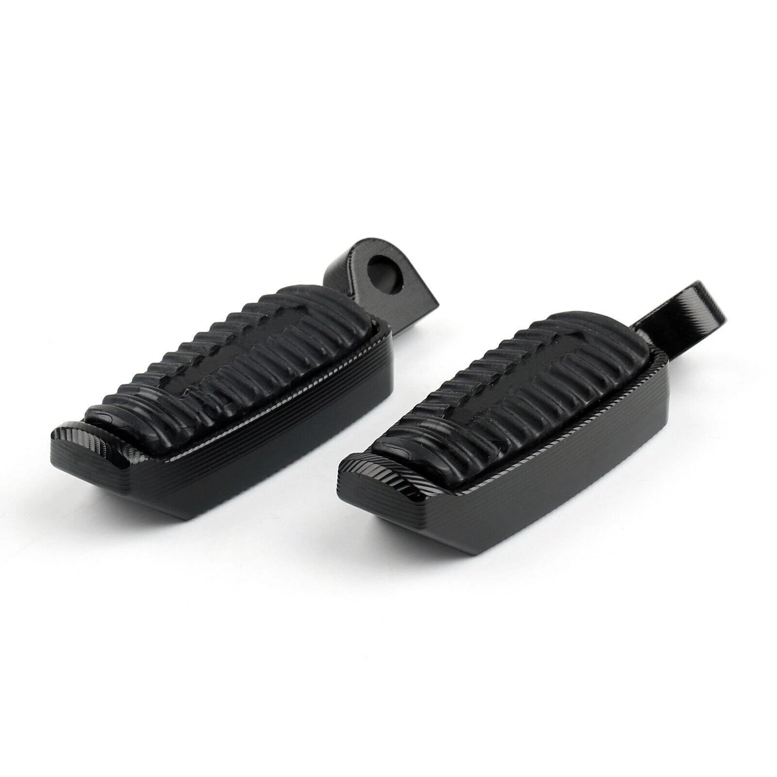 Black 45 Degree Foot Pegs for Harley Sportster XL 883 XL 1200 V-Rod (2004–2023)