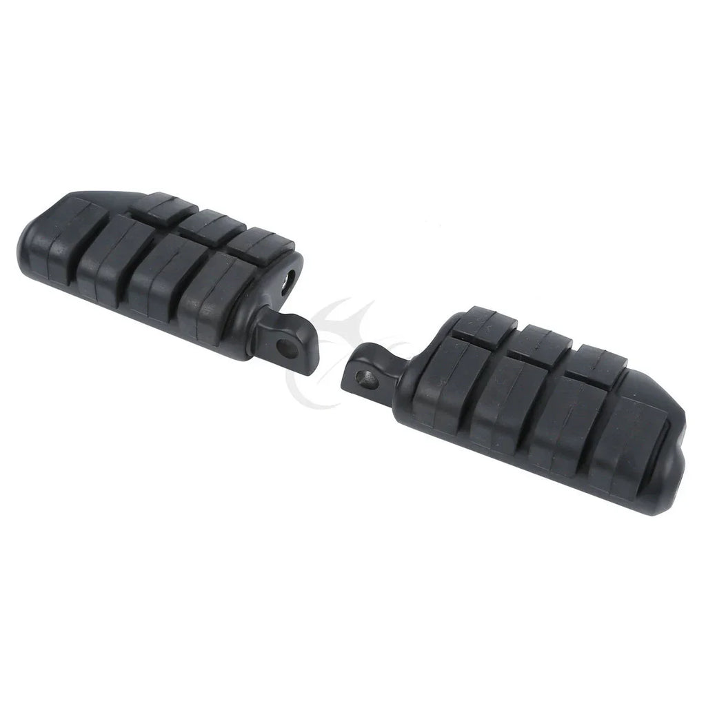Matte Black Male Mount Footrests Pegs for Harley Sportster XL 1200 883 (2004-2023)