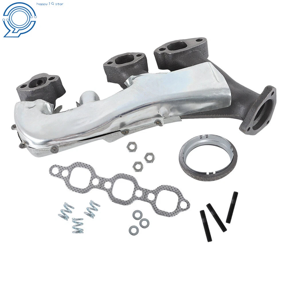 Right Exhaust Manifold with Gasket for Chevy C1500 GMC C2500 (1988–1995)