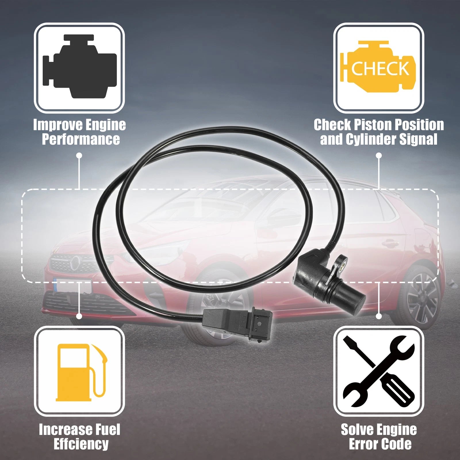 Crankshaft Position Sensor for Opel Astra (No. 92062490/90451441)