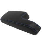 Center Console Armrest Cover for Honda Fit (2015–2019) Blue Stitch