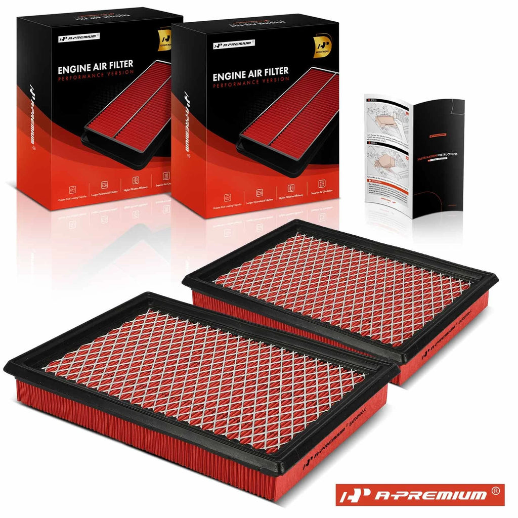 2X Performance Engine Air Filter for Nissan Rogue Sentra 