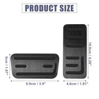 Foot Pedal Brake Gas Pedal Pad Kit for Honda Fit (2021) - Non-Slip Covers