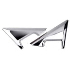 2 x Mirror Covers for Nissan X-Trail (2014-2019) - Quarter Window Trim Plates