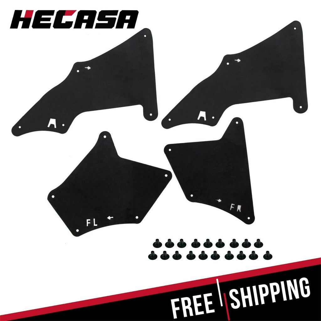 Set of 4 Splash Guards for Toyota 4Runner Lexus GX 470 (2003–2022)