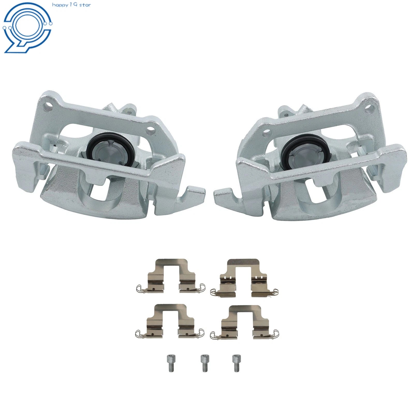 2x Disc Brake Caliper with Bracket for Audi A4 Q5 A5 Quattro (2009–2016)
