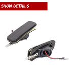 Smoked LED Front Side Marker Lights for Nissan 240SX S13 (1989–1994)