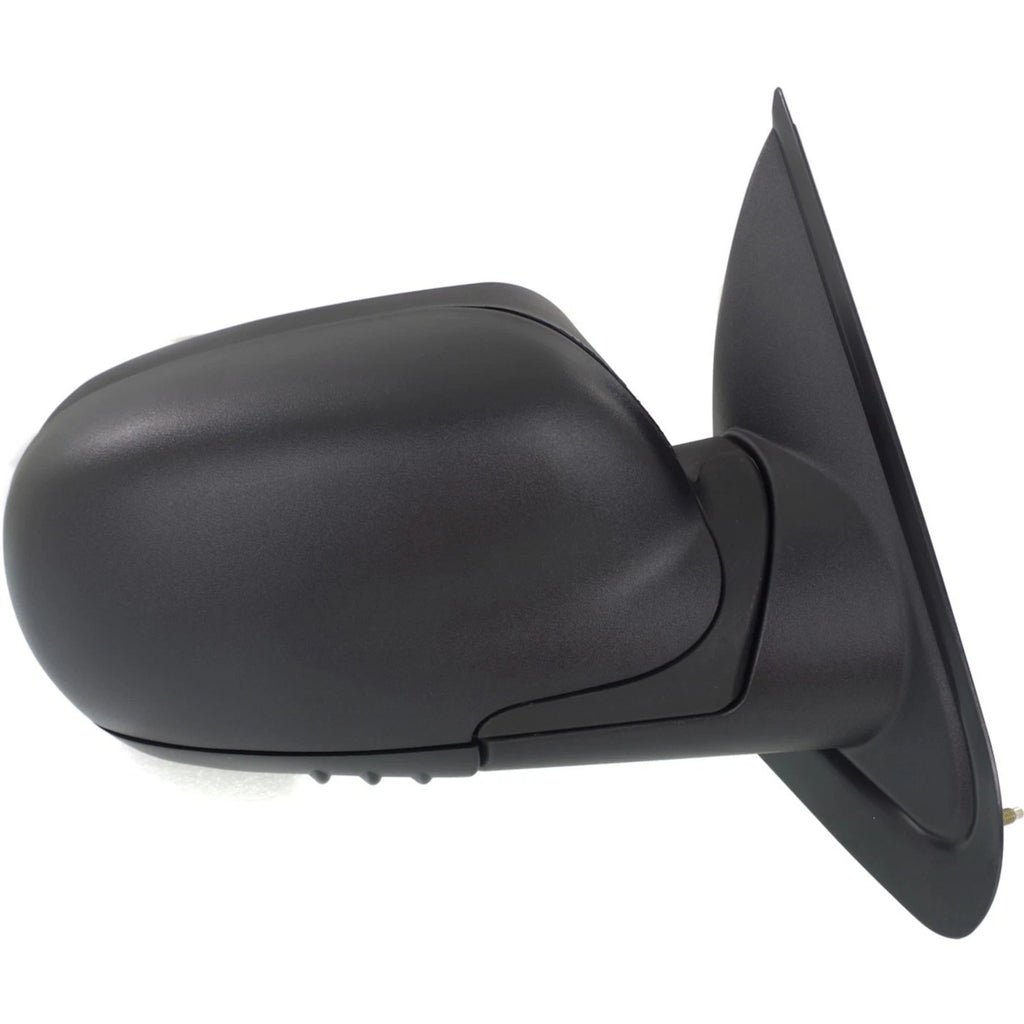Set of 2 Manual Mirrors for Chevrolet Trailblazer (2002–2009) Black