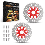 2X 11.8in Floating Front Brake Rotor for Harley-Davidson Trike (2009-2019)