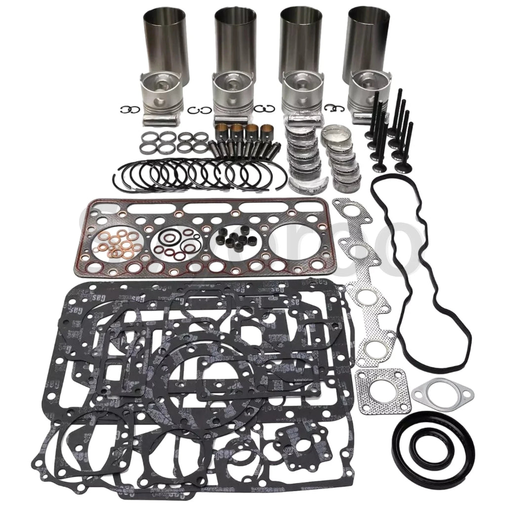 Engine Overhaul Rebuild Kit for Kubota V3600 (V3600-T)