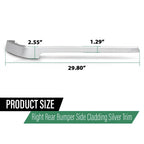 Rear Bumper Right Side Cladding Trim for Land Rover Range Rover (2013–2022)