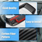 Set of 2 Black Inner Steering Wheel Cover Trim for Subaru Forester Ascent (2019–2021)