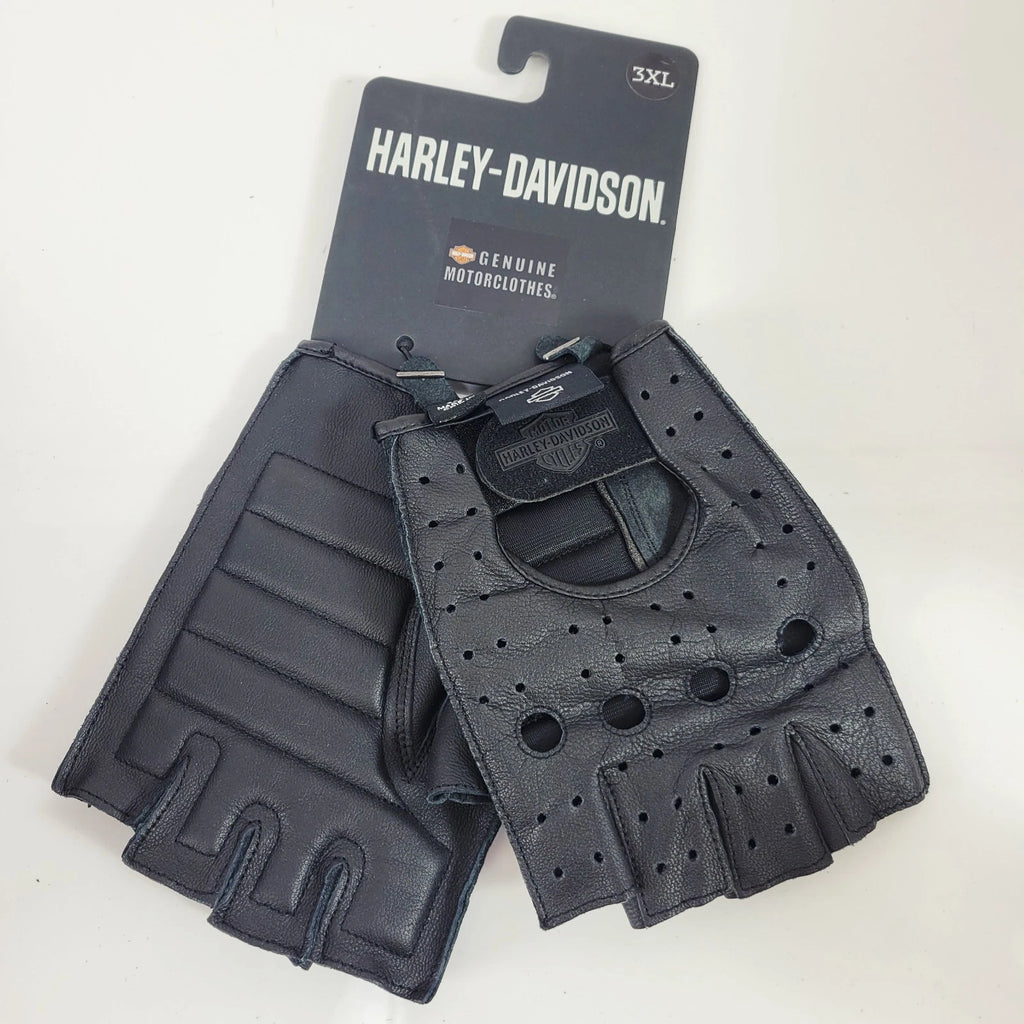 Fingerless Leather Gloves for Harley-Davidson (98150-94VM)