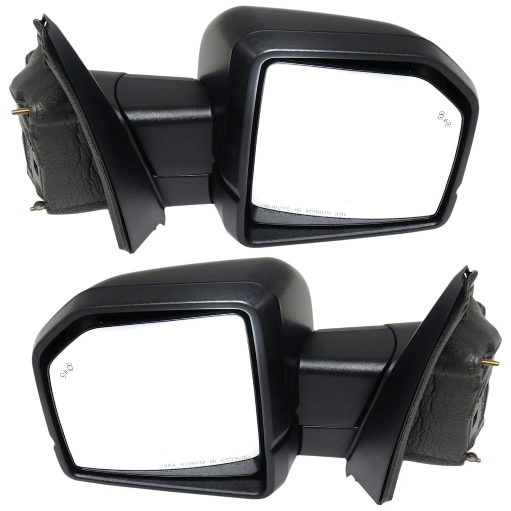 Set of 2 Heated Mirrors for Ford F150