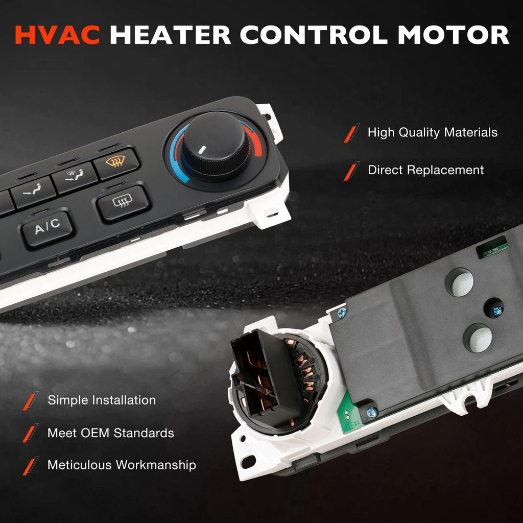 HVAC Climate Control Module Switch for Honda Accord (2001-2002)