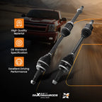 Pair CV Axle Shafts for Toyota Sienna (2004–2010)
