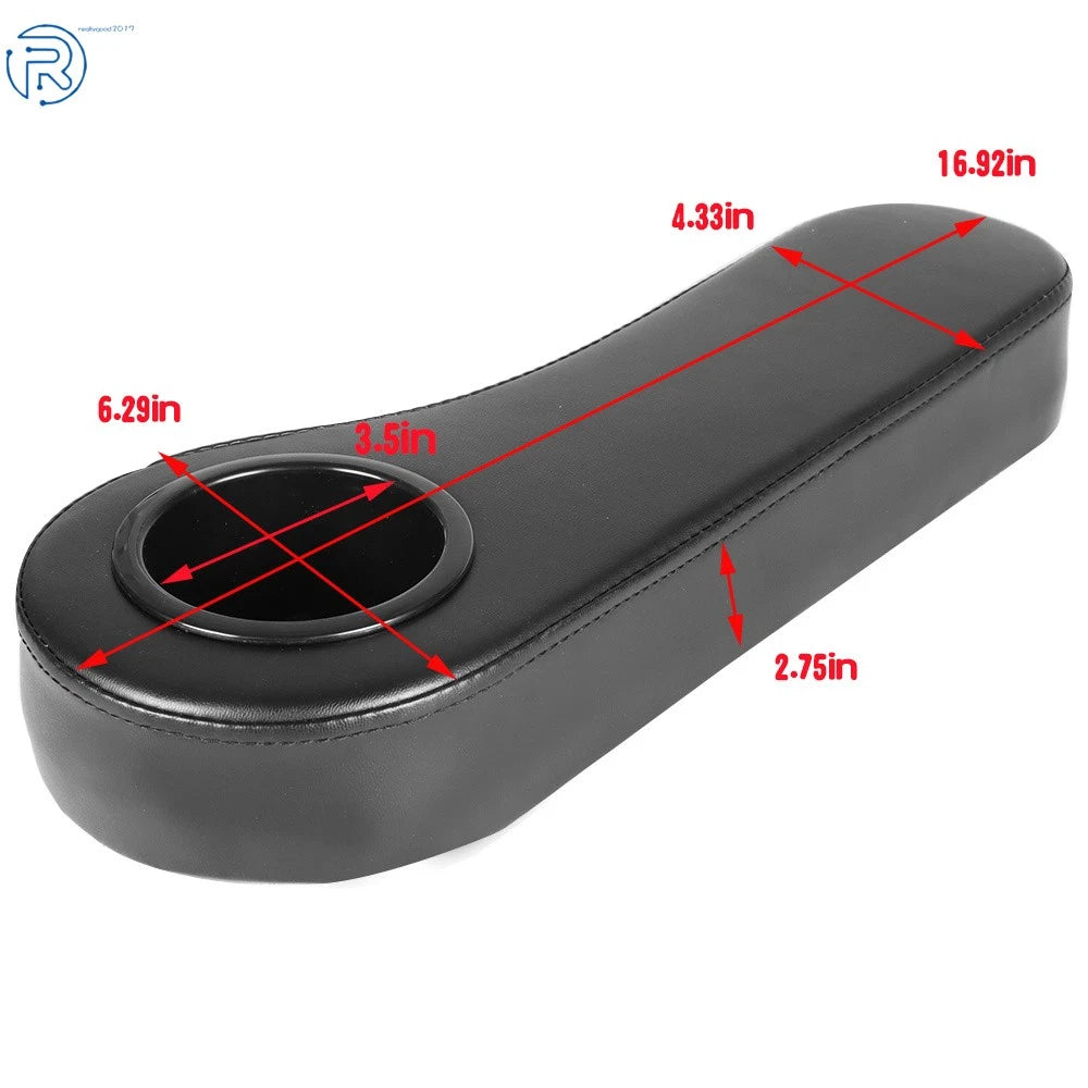 Armrest with Cup Holder for E-Z-GO Club Car Yamaha Golf Carts
