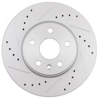 2X Drilled & Slotted Brake Rotors for Chevrolet Sonic Cruze (2012–2018)