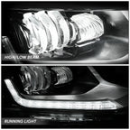 Chrome Amber LED Headlight for Chevy Equinox (2018–2021)