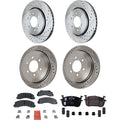 Brake Disc Rotors and Pads Kit for Ford Expedition Navigator (2011–2017)