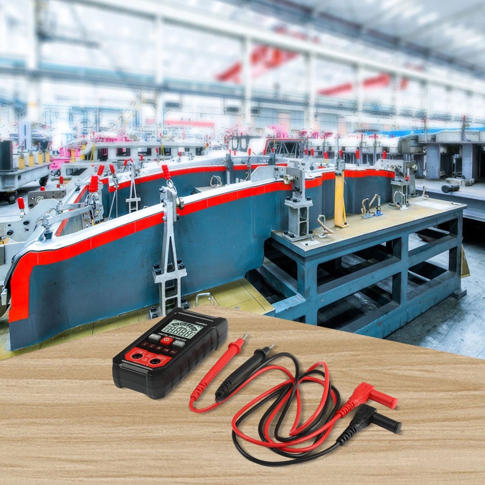 Smart Multimeter TA806A for Voltage and Resistance Measurement