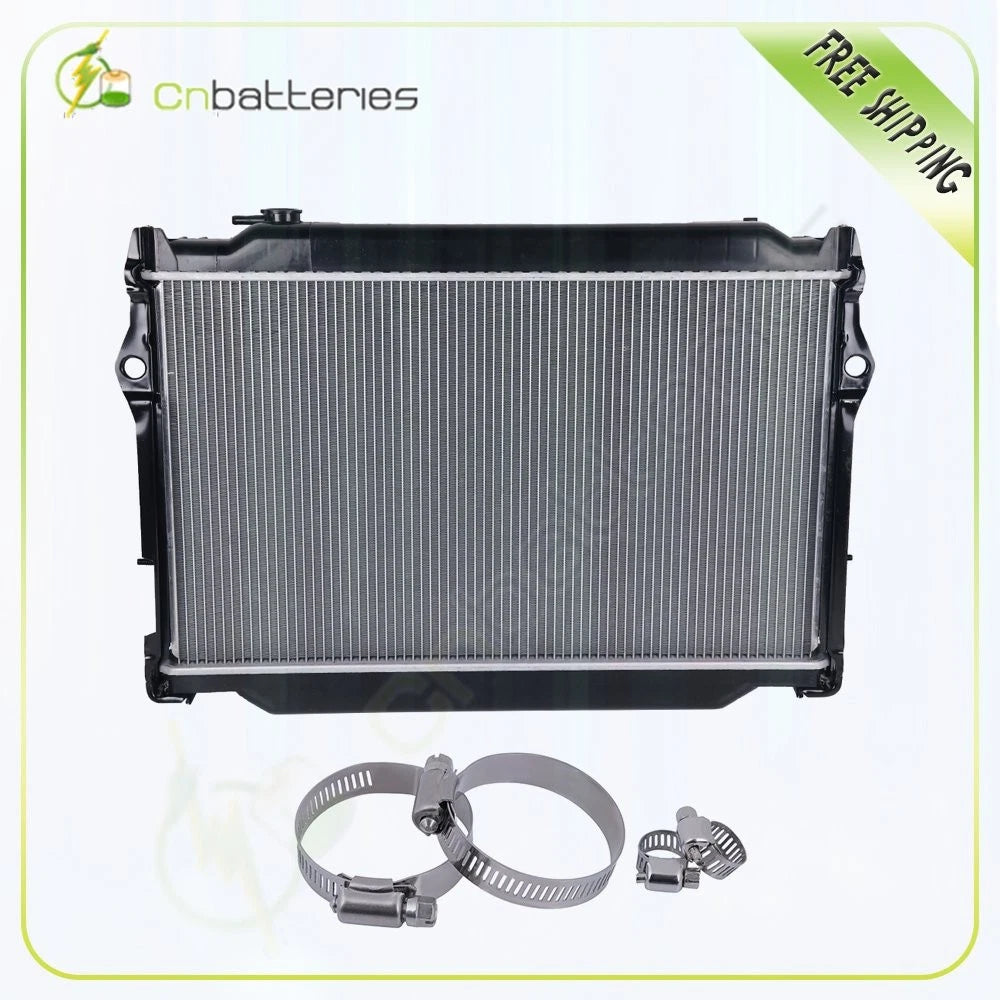 Radiator for Toyota Land Cruiser (1993–1997) w/ 8-10mm Hose Clamps