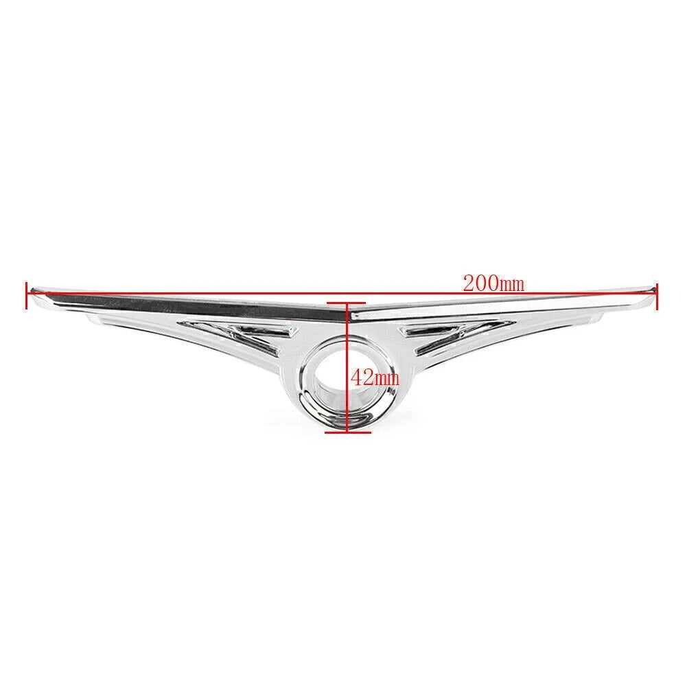 Chrome Trunk Key Hole Lock Accent Trim Cover for Honda Goldwing GL1800 (2001–2017)