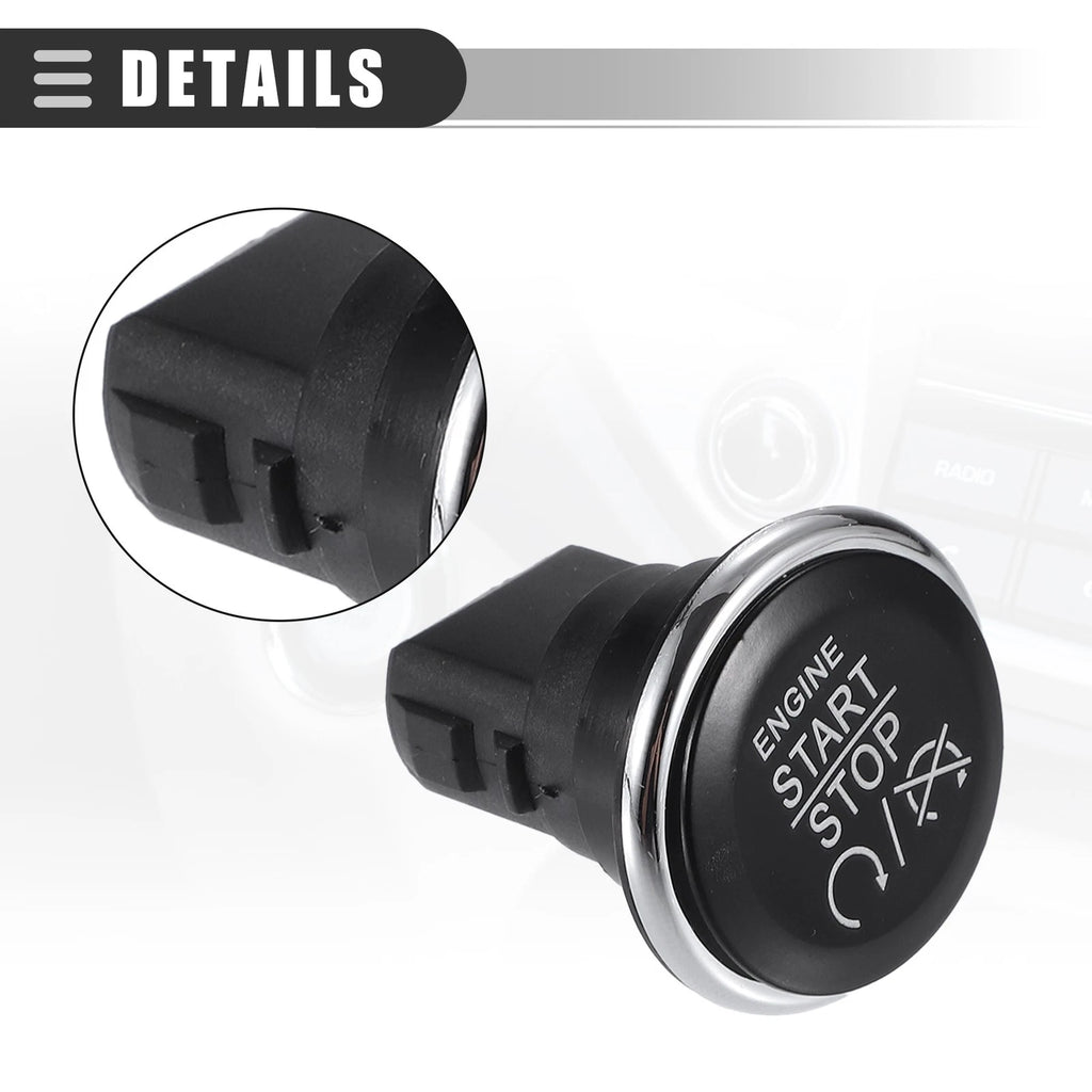 Engine Start Stop Button Switch for Dodge Challenger (2008–2014) 1FU931X9AC