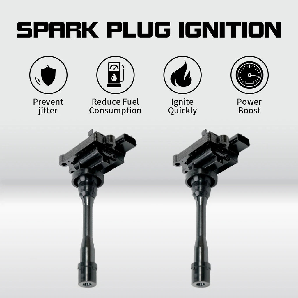 Pack of 2 Ignition Coils for Chrysler Mitsubishi Dodge 2.4L 2.0L 1.8L UF295