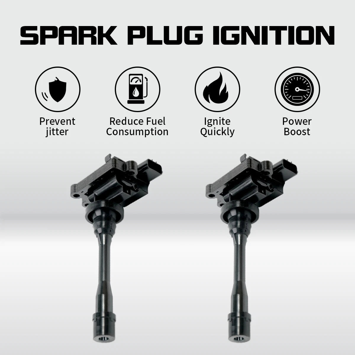 Pack of 2 Ignition Coils for Chrysler Mitsubishi Dodge 2.4L 2.0L 1.8L UF295