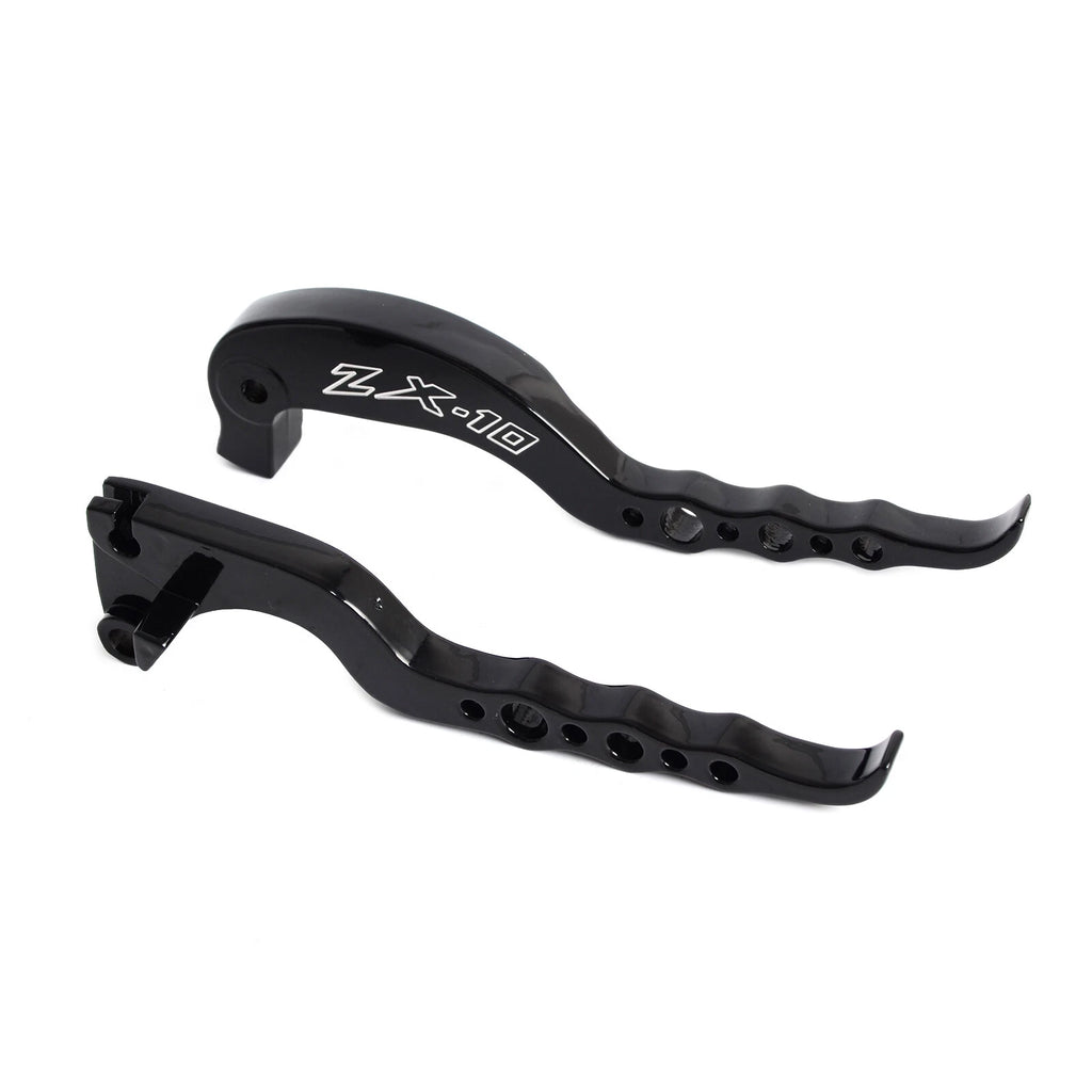 Aluminum Front Brake Clutch Hand Levers for Kawasaki Ninja ZX10R (2006–2007)