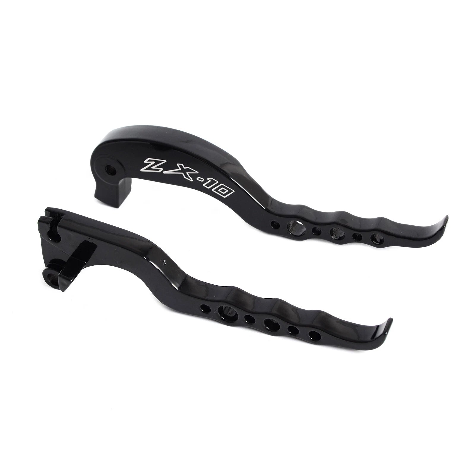 Aluminum Front Brake Clutch Hand Levers for Kawasaki Ninja ZX10R (2006–2007)