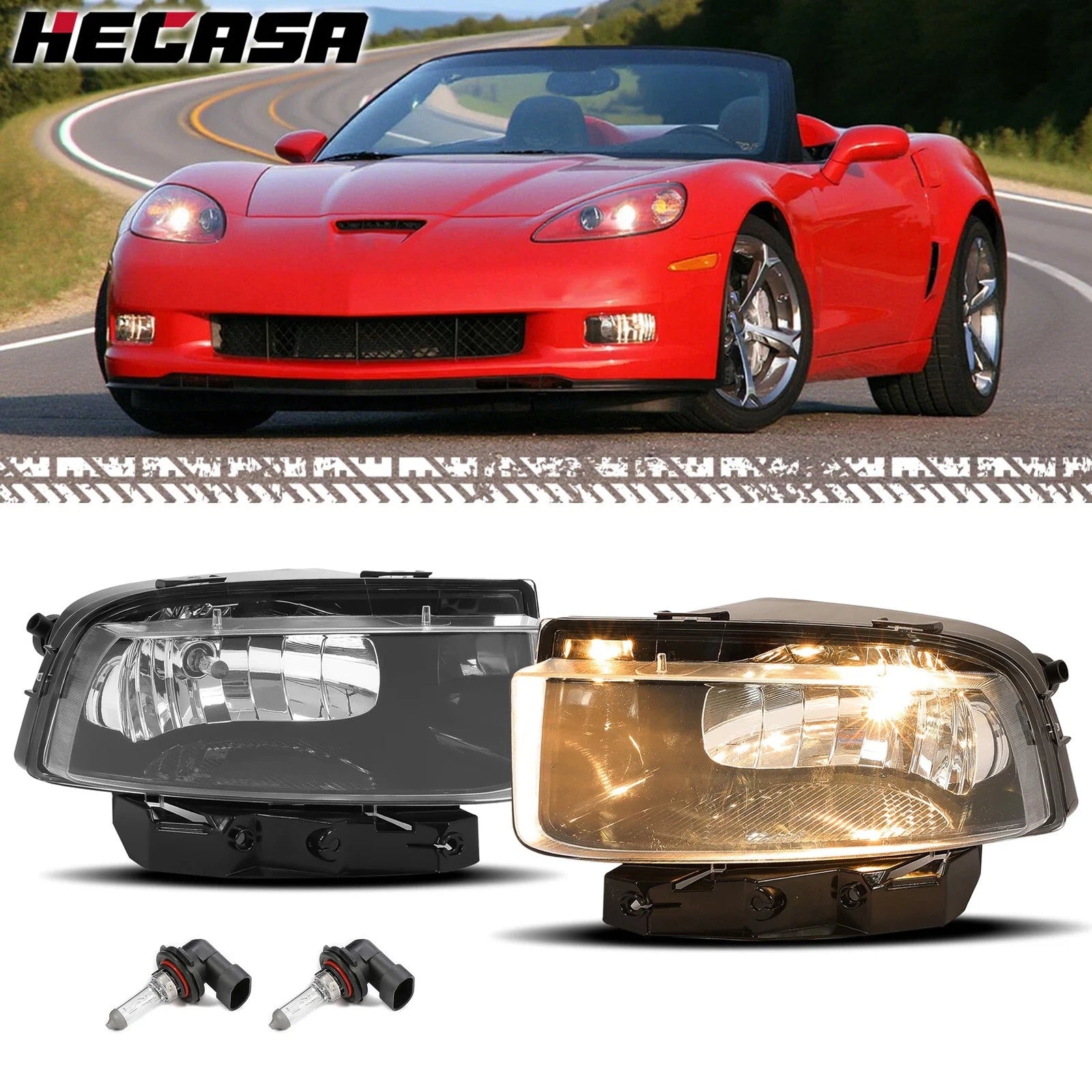 Halogen Fog Lights for Chevrolet Corvette (2005–2013)