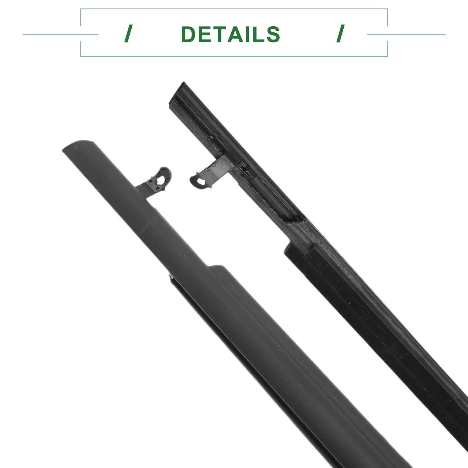 2X Rear Weatherstrip Window Seal No.6818008010 for Toyota Sienna 