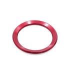 Red 58mm Dia Steering Wheel Center Emblem for BMW
