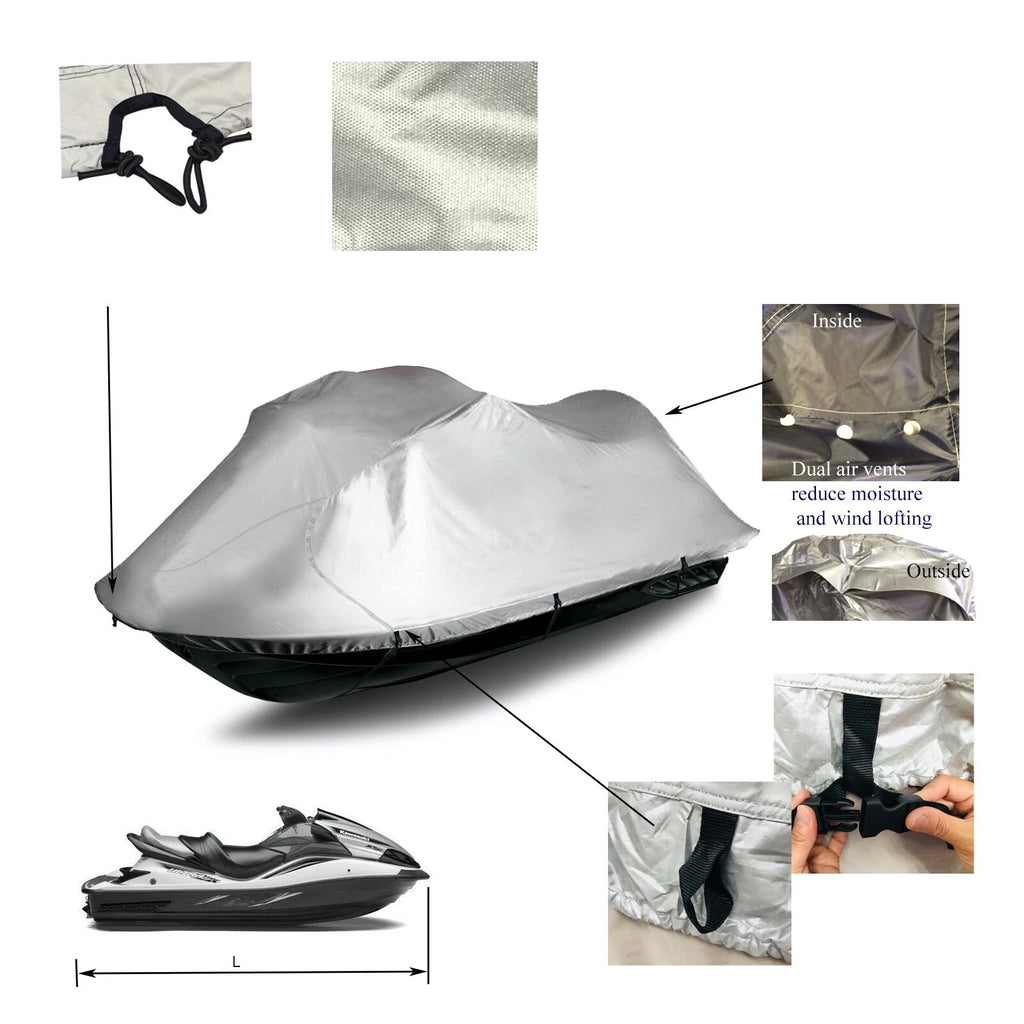 Storage Mooring Cover for Kawasaki Jet Ski STX-12F STX-15F (All Weather)