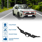 Front Hood Bumper Grille for Toyota RAV4 (2019–2023) Black Silver Tone