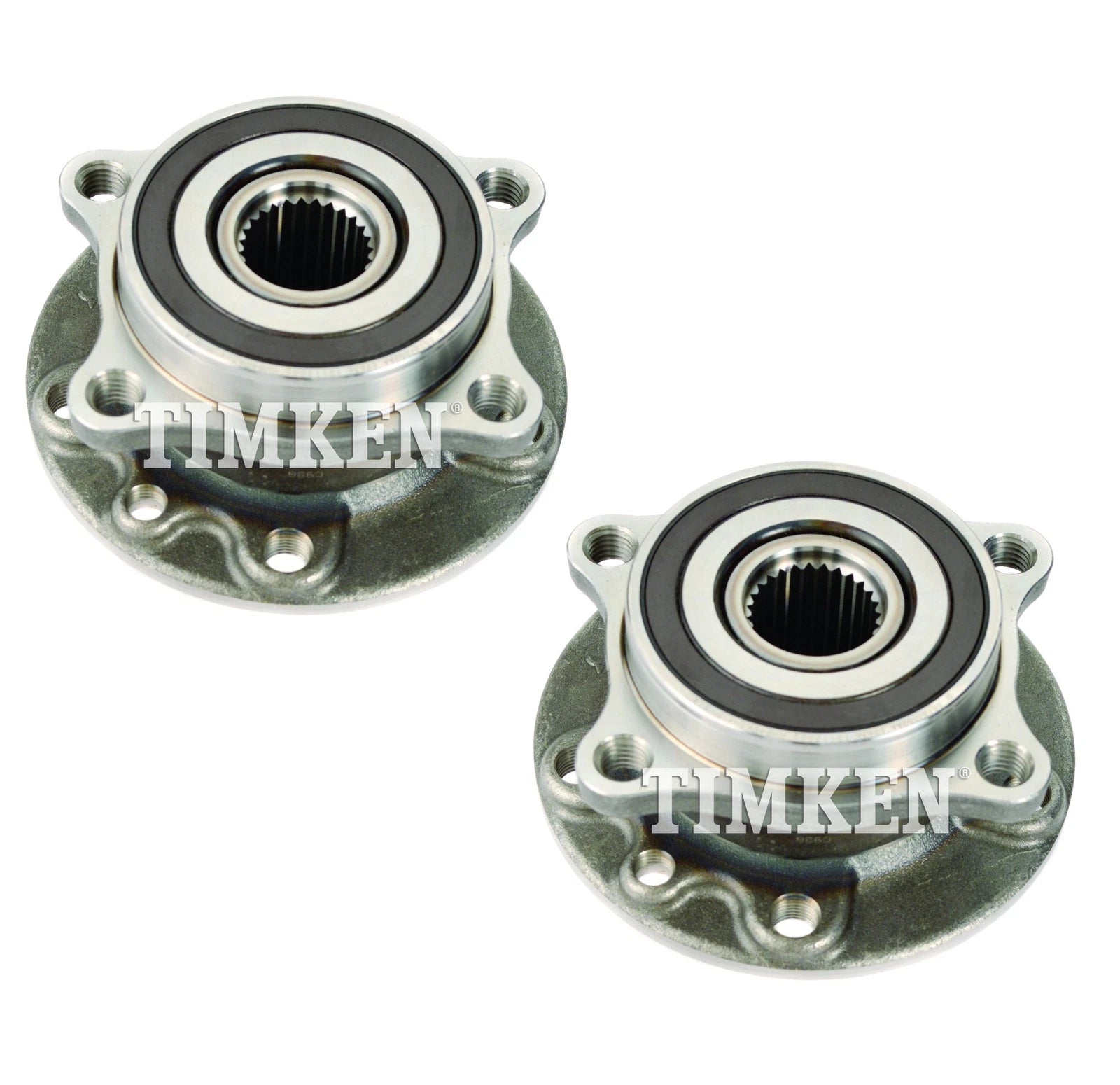 Set of 2 Front Timken Wheel Bearing Hub Kit for Chrysler 200, Dodge Dart (2011–2016)