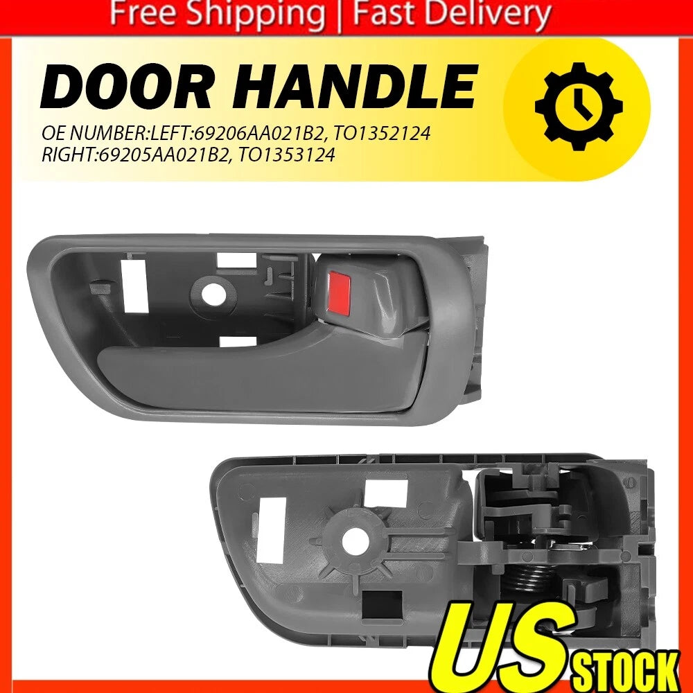 Inside Door Handle Set for Toyota Camry (2002â2006) Gray